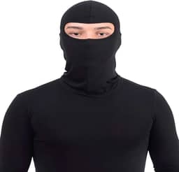 Touca Para Motoboy Balaclava Touca Ninja Motoqueiro, Máscara, Bandana,Touca Tática (PRETO)