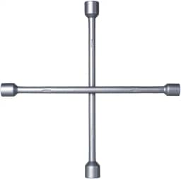 Chave De Roda Universal Em Cruz Estrela 4 Bocas 17x19x21x23mm Automotivo