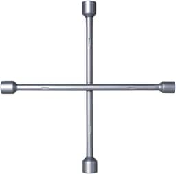 Chave De Roda Universal Em Cruz Estrela 4 Bocas 17x19x21x23mm Automotivo