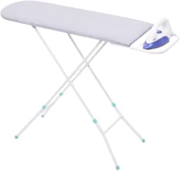 Tabua de Passar Roupa Com Suporte para Ferro Tecido Termico Mesa Passadeira