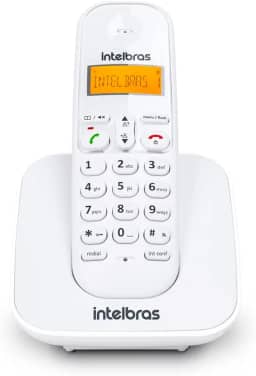 Telefone Sem Fio Digital TS 3110 Branco Intelbras