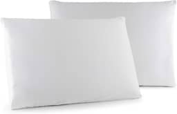 Kit 02 Fronhas Classic Tecido Percal 400 Fios 70x50 cm Antiácaro, Anti-pilling com Toque Macio - Branco