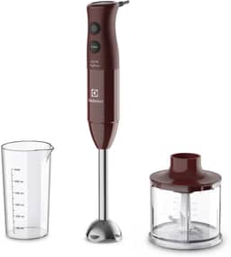 Mixer 3 em 1 Electrolux Vermelho 600W com Haste em Inox e Tecnologia TruFlow Power System (EIB21) 220V