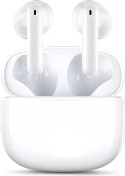 Fone De Ouvido Sem Fio, Bluetooth 5.4, Compatível Com Todo Celular, Cancelamento Ruído, Bateria Até 16 Horas de Uso, Microfone Para Chamadas, Controle Touch, Conecta no Notebook - Linha Premium