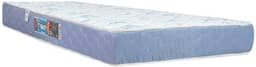 Colchão Solteiro Sleep Max Espuma D45 88x188x18cm Branco/Azul - Castor