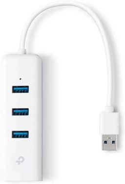 Adaptador Ethernet Rj45 Gigabit Hub Usb 3.0 Tp-link Ue330