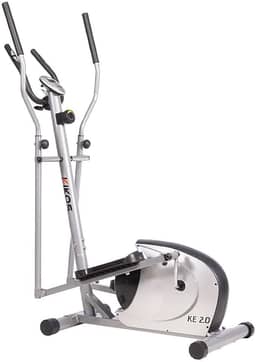 Elíptico Kikos 2.0 Magnético, 8 Níveis de Esforço, Suporta 100 kg, Amplitude de passada = 30 cm, Silenciosa, ideal para uso residencial.