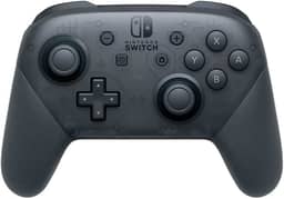 Nintendo, Controle Nintendo Switch, Pro, Sem Fio, Vibração HD, Controle de Movimento, Funcionalidade Amiibo Embutida, Cinza