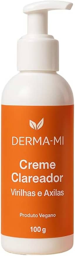 Derma-Mi Creme Clareador intimo 100g Clareador de Virilhas e Axilas