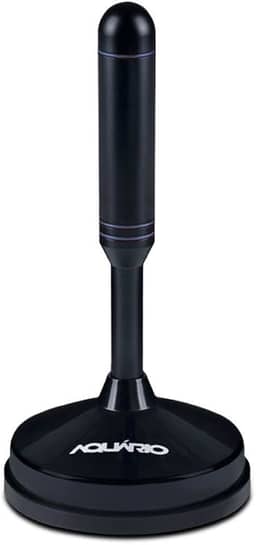 Aquario DTV-100 - Antena Interna TV Digital HDTV Cabo com Conector F Macho, Preto