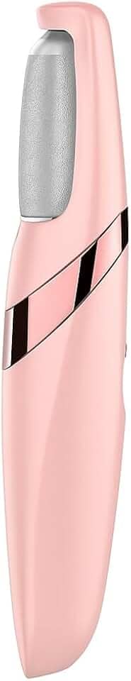 Lixador de Pé Elétrico Rosé com Cabeças Intercambiáveis – Spa em Casa, Resultado Imediato