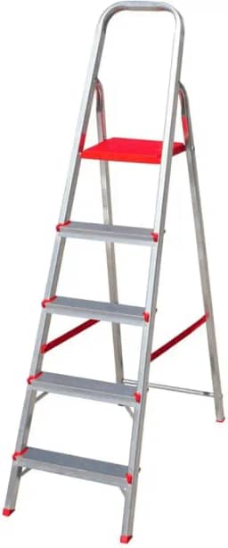 Escada Alumínio 5 Degraus - Botafogo