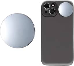 Espelho para selfie vlog para celular adesivo para camera frontal Compatível com iPhone, Samsung e Android Ideal para Selfies com Câmera Traseira, Vlogs, TikTok e Reels