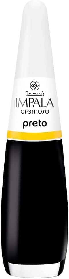Esmalte, Impala Cosmeticos, Preto