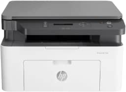 Impressora Multifuncional HP Laser MFP 135w 220v. Tecnologia de Impressão Laser Wi-Fi. Funções: Imprimir, Copiar, Digitalizar. Cor ‎Branca/Preta (4ZB83A#AC8)