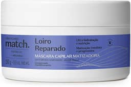 O BOTICARIO MATCH MASCARA MATIZADORA LOIRO REPARADO 250g