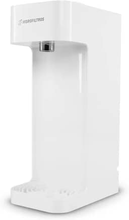 Hidrofiltros - Purificador de Água Facile com Refil C3 Elimina Cloro, Odores e Sabores Cor Branco Hidrofiltros