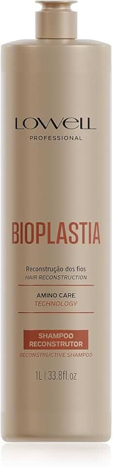 Shampoo Lowell Reconstrutor Bioplastia 1Litro