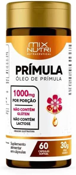 NUTRACEUTICAL OLEO DE PRIMULA - 60 CAPS - 30G