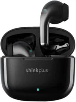 Fones de Ouvido Bluetooth 5.1 LP40 Pro – 20h de Bateria, Microfone Integrado, Resistente à Água, com Gancho para Esportes e Chamadas (Preto)