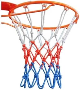 Aro de Basquete Cesta Aço Carbono 45cm com Rede - Tamanho Oficial