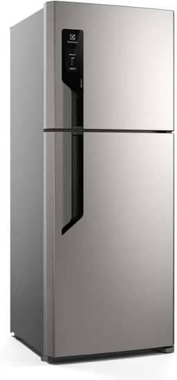 Geladeira Electrolux Frost Free 431L Efficient AutoSense Duplex Inox Look (TF70S) 127V