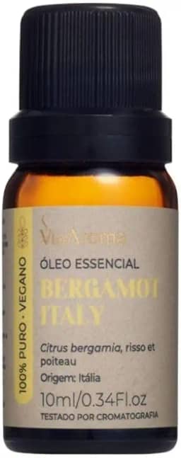 Óleo Essencial Bergamot Italy Via Aroma - 10ml