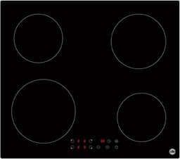 Fogão de Indução Life 4 Zonas 60cm Preto Vidro Cerâmico PK-B46414 | Cooktop com Controle Touch | Eficiência e Segurança para Cozinha Moderna, Design Elegante