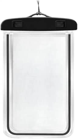 Capa Capinha Aprova Dágua Bolsa Impermeável Universal Para Celular (2 UNIDADES COR PRETO)