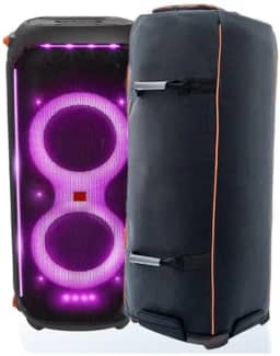 Case Bolsa Bag Capa Polo Culture Compatível com Jbl Partybox 710 Espumada com Alças Top