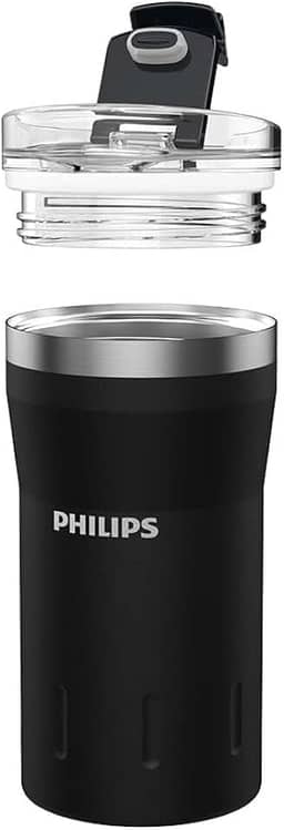 Philips Copo Termico com Tampa quente/frio AWP2654BK Preto