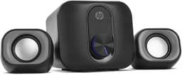 HP Caixa de som 2.1 DHS-2111S Preta Speaker com Alimentacao USB e conector 3.5mm potência do Subwoofer 5W 2B285AA