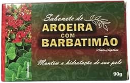 Kit com 3 Sabonete de Aroeira e Barbatimão em Barra 90g
