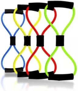 Extensor Elástico Multifuncional CrossTube Ombro, Braço e Pernas – Treino Resistência, Força e Flexibilidade em Casa ou Academia