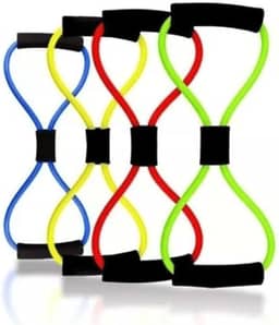 Extensor Elástico Multifuncional CrossTube Ombro, Braço e Pernas – Treino Resistência, Força e Flexibilidade em Casa ou Academia