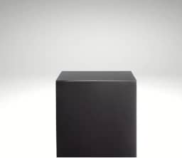 Cubo Tablado Para Lojas Vitrine Bases Para fotos 45x35x35cm Mdf Preto