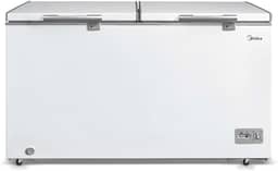 Freezer Horizontal 2 portas 362L 3 em 1 Branco Midea MDRC522FZD011-127v