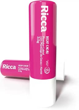 Ricca Protetor Labial Com Manteiga de Cacau + Karite Fps 15