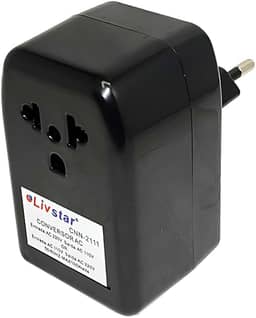 Conversor de Voltagem Flex Plus, Para Aparelhos de até 100W, Bivolt 110V/220V, Compacto para Viagens