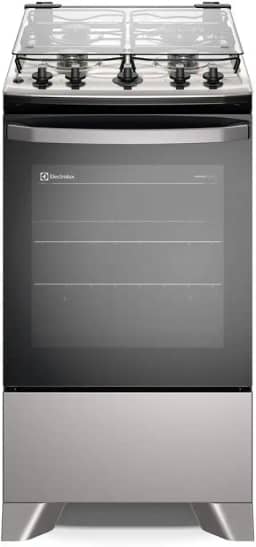 Fogão Electrolux 4 bocas Efficient com PerfectCook Prata (FE4IS) Bivolt