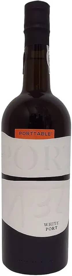 Vinho do Porto Porttable Tawny Branco Portugal, Blend de Castas Tradicionais, Doce, Aromatico e Envelhecido em Carvalho 750ml