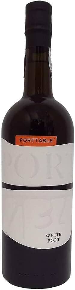 Vinho do Porto Porttable Tawny Branco Portugal, Blend de Castas Tradicionais, Doce, Aromatico e Envelhecido em Carvalho 750ml