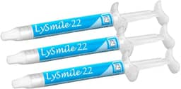 Kit 3 Clareador Dental Caseiro Lysmile Gel 22% Lysanda