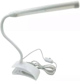 AS SEEN ON TV Luminária Flexível Tubo 13 LEDs com Clipe Prendedor