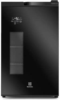 Electrolux Cervejeira Home Bar Electrolux Frost Free 100L Porta de Vidro Preta (EB100) 127V
