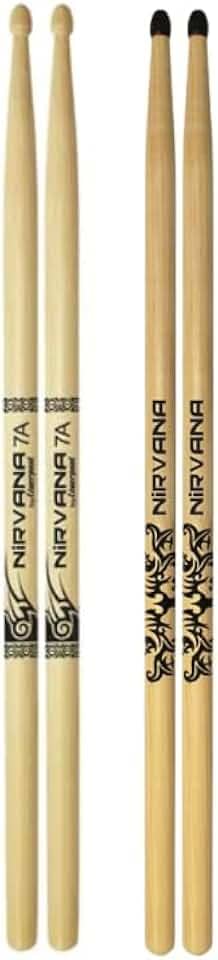 Baqueta 7A e 7A Nylon Nirvana Eco BIO Liverpool Kit