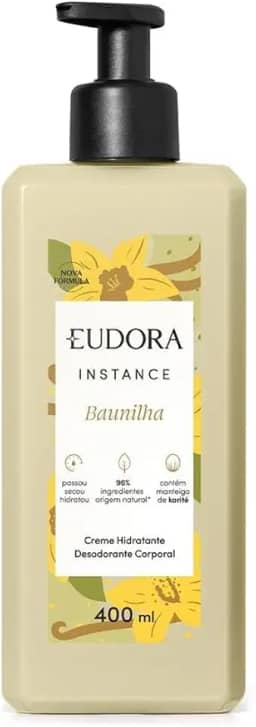 Eudora Instance Baunilha Creme Corporal 400ml
