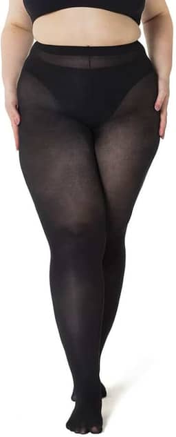 Meia Calça Trifil W06100 Opaca Plus Size Fio 80