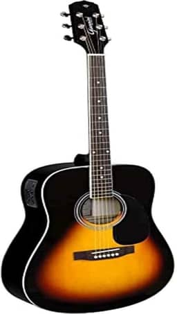 Violao Eletrico Aco Gd1 Eq Vsbs Sb Satin