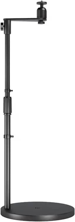SDVantage Suporte para projetor de chão com pino de 1/10.2 cm, ângulo de 360 graus ajustável, peso do chassi, 4 kg, altura mais estável, ajustável, suporte de montagem do projetor